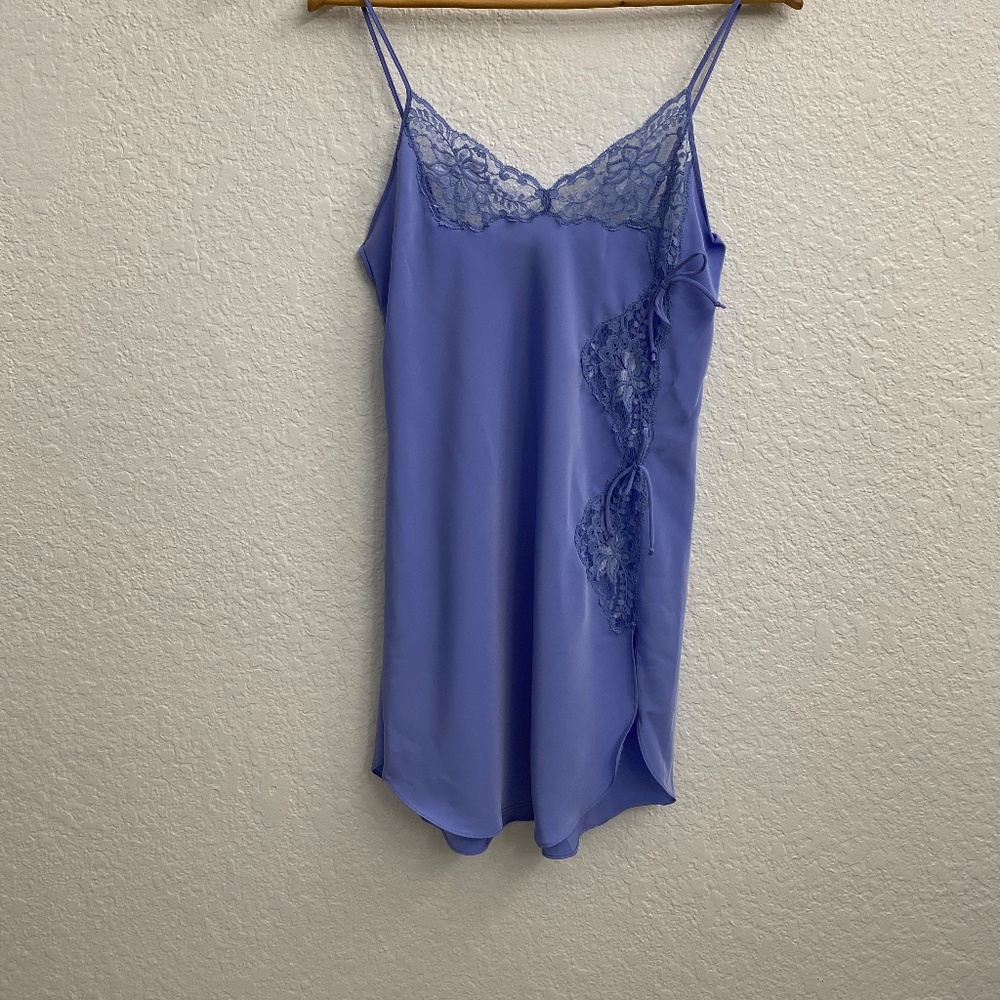 Lilac Satin Chemise